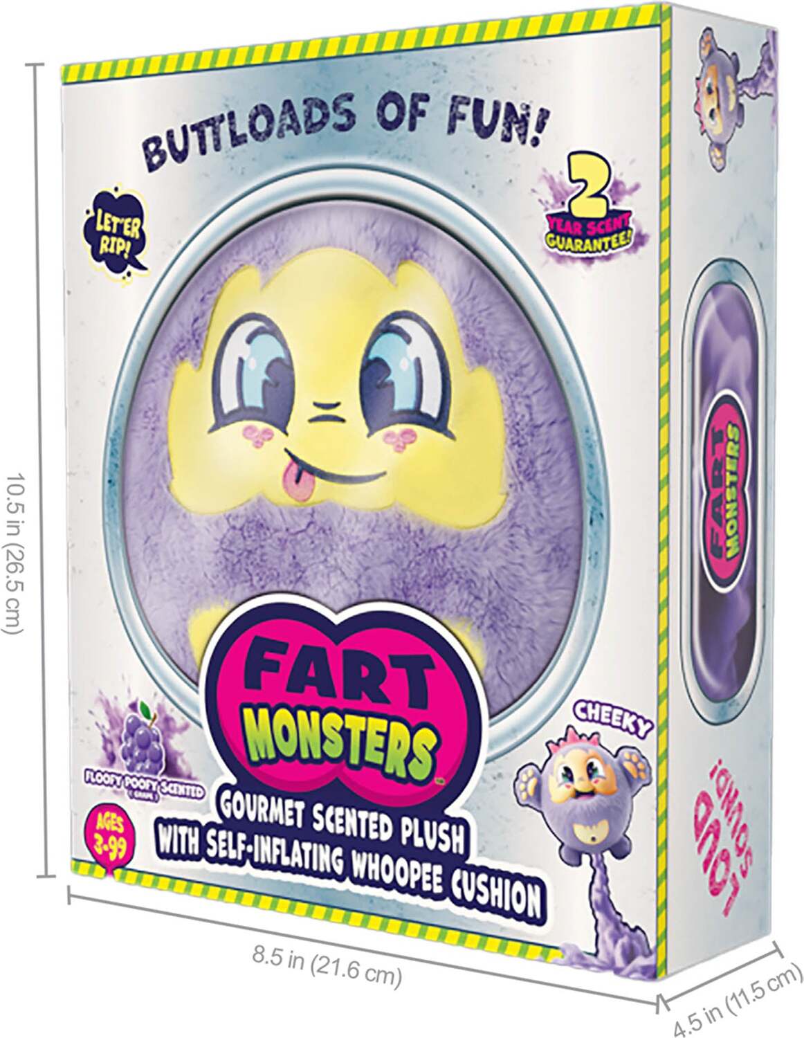 Fart Monsters Gourmet Scented Plush Assortment