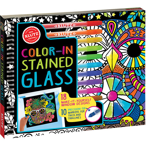 Color-In Stained Glass