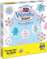 3D Wonder Paint Snowflakes