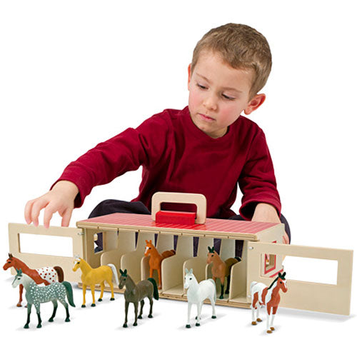 Take-Along Show-Horse Stable