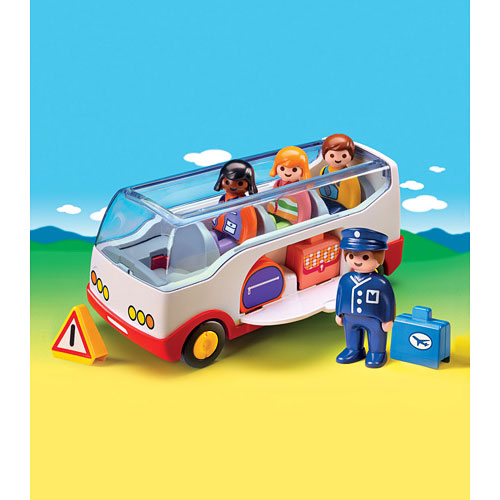 Playmobil 1.2.3. Airport Shuttle Bus