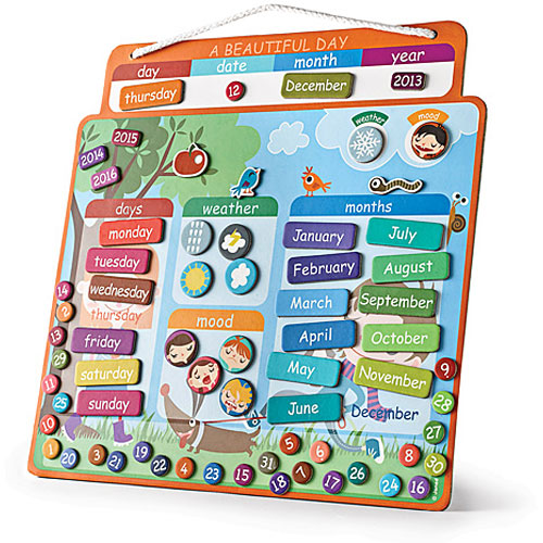 Magnetic Calendar A Beautiful Day