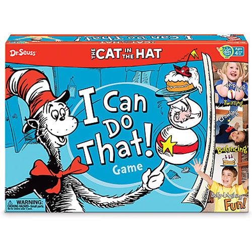 Dr. Seuss The Cat in the Hat I Can Do That! Game