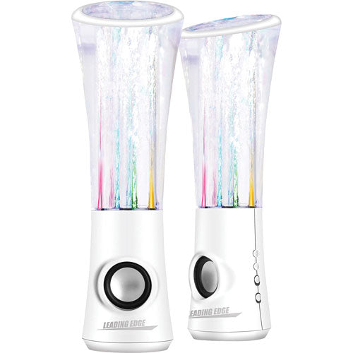X3 Water Dancing Speakers- White