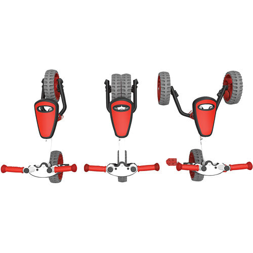 YBike Evolve 3-in-1 Trike- Red
