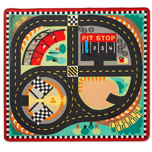 Round the Race Track Rug