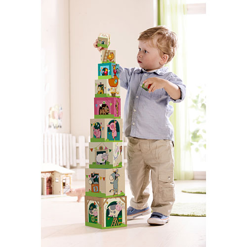 On the Farm Stacking Cube