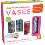 Color Your Own Porcelain Vases