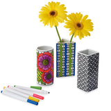 Color Your Own Porcelain Vases