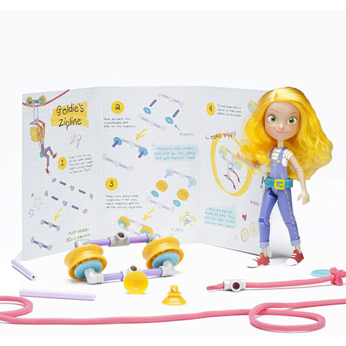 GoldieBlox Zipline Action Figure