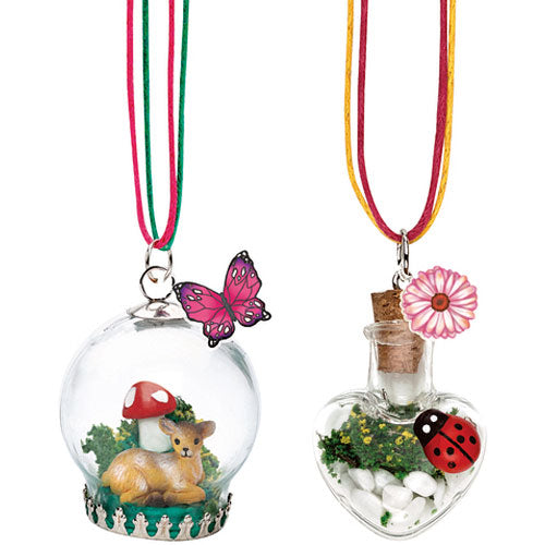 Tiny Terrarium Necklaces