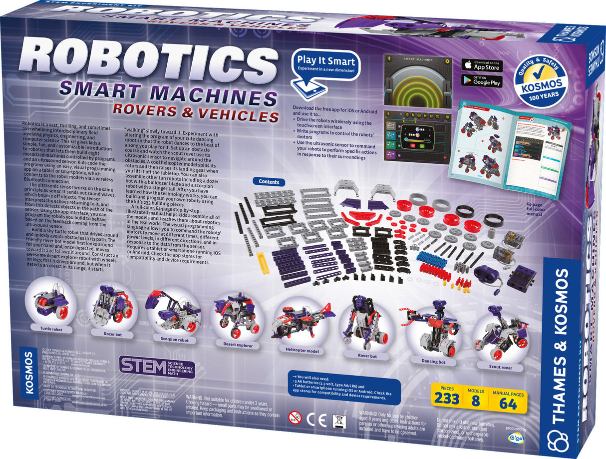 Robotics: Smart Machines - Rovers & Vehicles