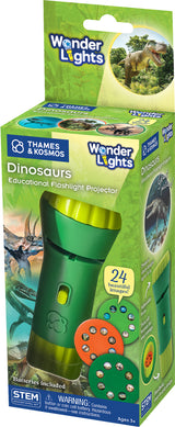 Wonder Lights: Dinosaurs - Educational Flashlight Projector