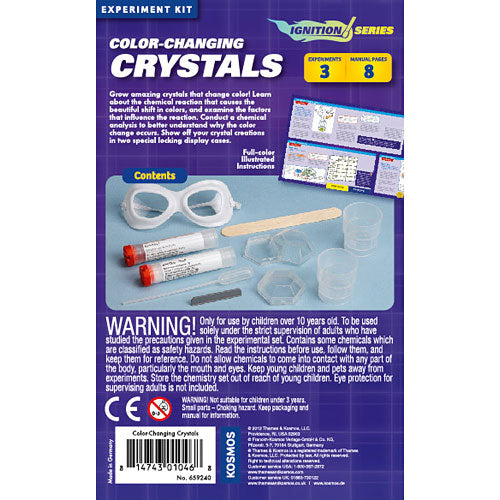 Color Changing Crystals