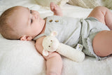 Bahbah The Lamb Baby Squeaker With Natural Organic Rubber Teether Head