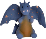 Baby Midnight Dragon Natural Rubber Rattle with Crinkle Wings