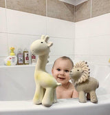 Giraffe - Natural Organic Rubber Rattle