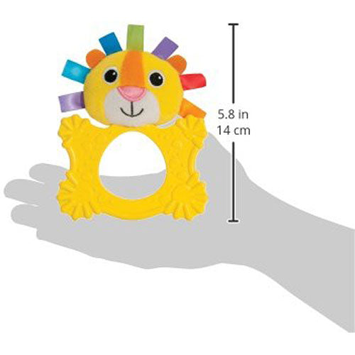 Lamaze Baby Teether Toy, Logan the Lion Teethimal