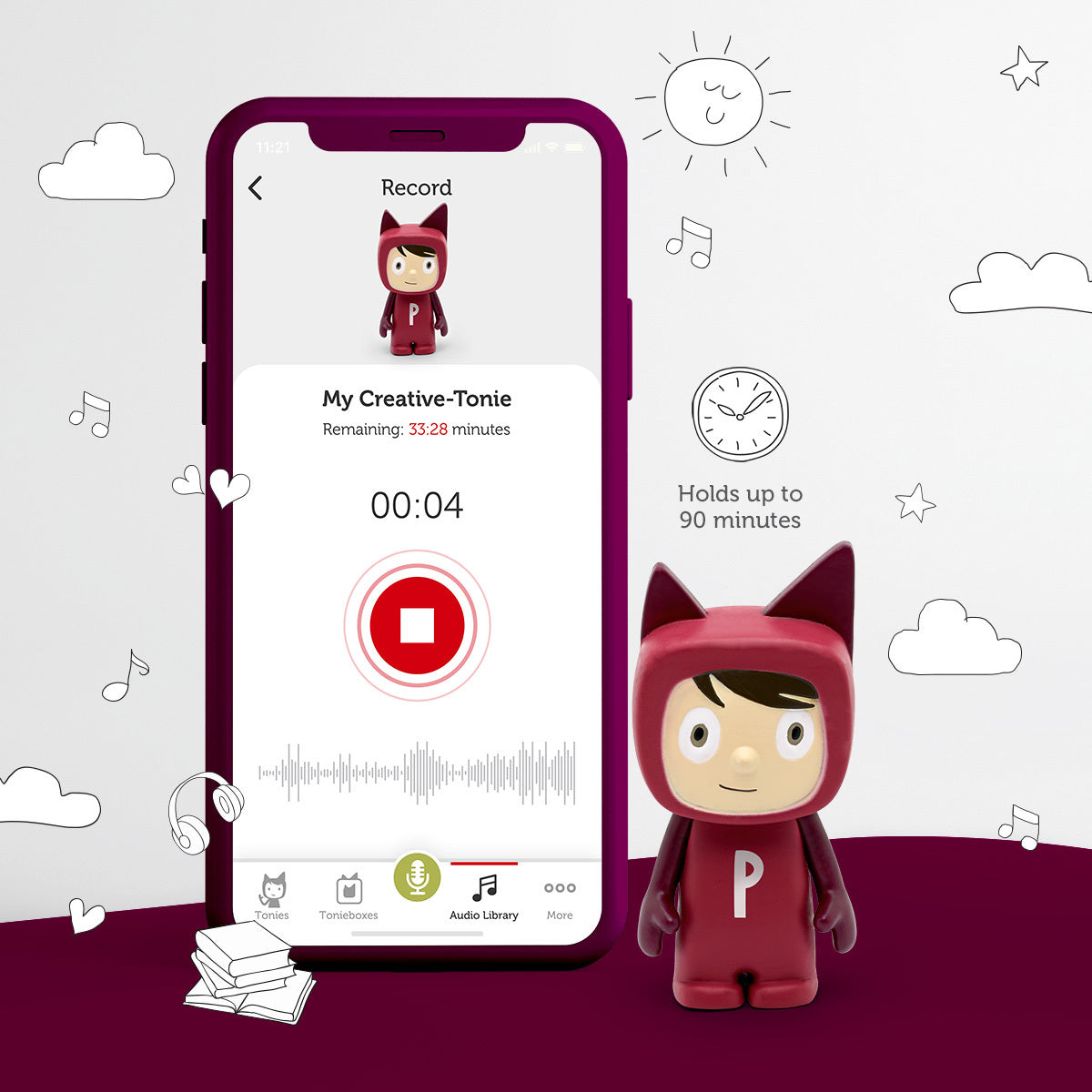 Toniebox Starter Set Purple People