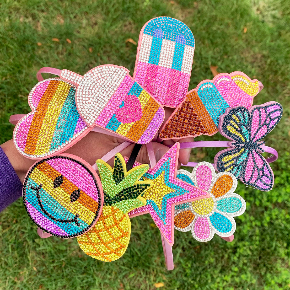 Blingy Bling Crystal Headbands (assorted - sold individually)