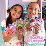 Bubble Stuffed Squishy Friends - Plush Wrapped Fidget Balls