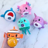Fintastic Friends Beadie Buddies - Mini Sensory Plush Squishy Toy