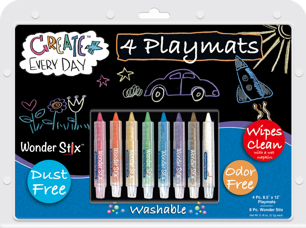 WS Playmat Kit 8.5" x 12"  (4 pc set)