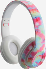 Stereo Bluetooth Head Phones Tie Dye