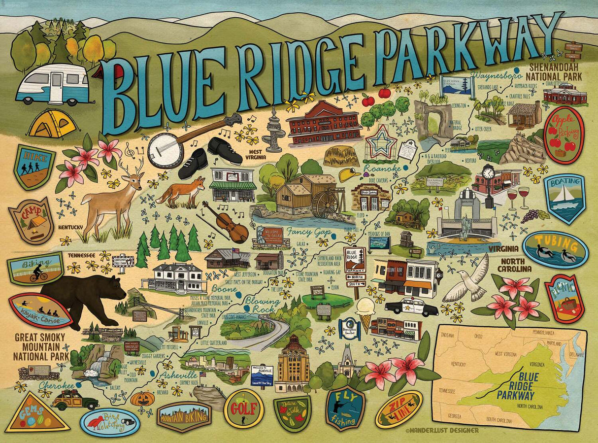 Blue Ridge Parkway-1000 Piece