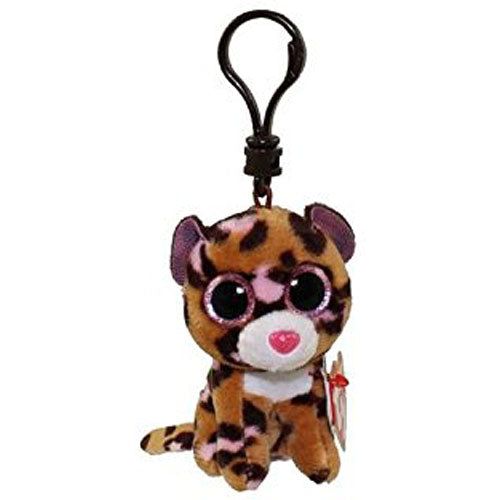 TY Beanie Boo Plush - Patches the Leopard Clip 3" Keychain