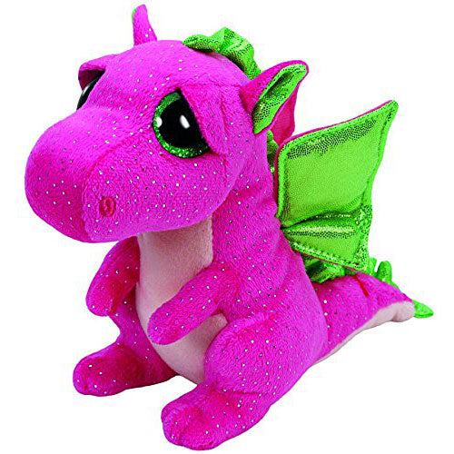 Ty Darla Dragon Plush, Pink, Regular