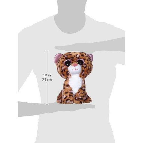 Ty Patches Leopard Plush, Tan, One Size