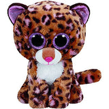 Ty Patches Leopard Plush, Tan, One Size