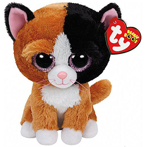 Ty Tauri Cat Plush, Tan, Regular