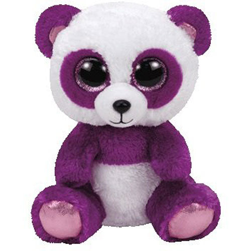 Ty Beanie Boos 6" Boom Boom the Purple Panda