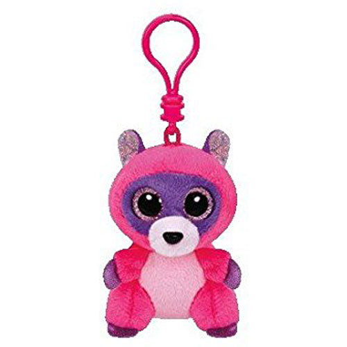Ty Beanie Boos Roxie - Raccoon Clip
