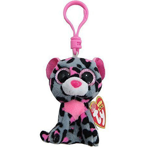 Ty Beanie Boos Tasha - Leopard Clip