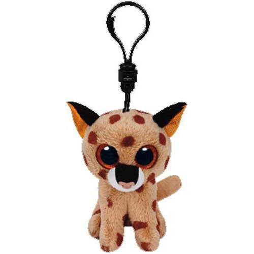 Ty Beanie Boos Buckwheat Linx Clip Plush, Brown