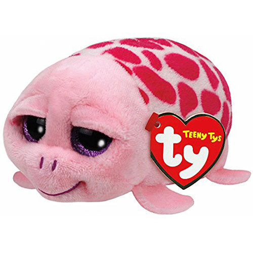 Shuffler Pink Turtleï¾ ï¾  Teeny Tys 4 inch - Stuffed Animal by Ty (42145)