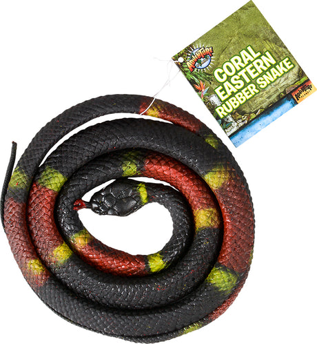 48" Rubber Eastern Coral Snake