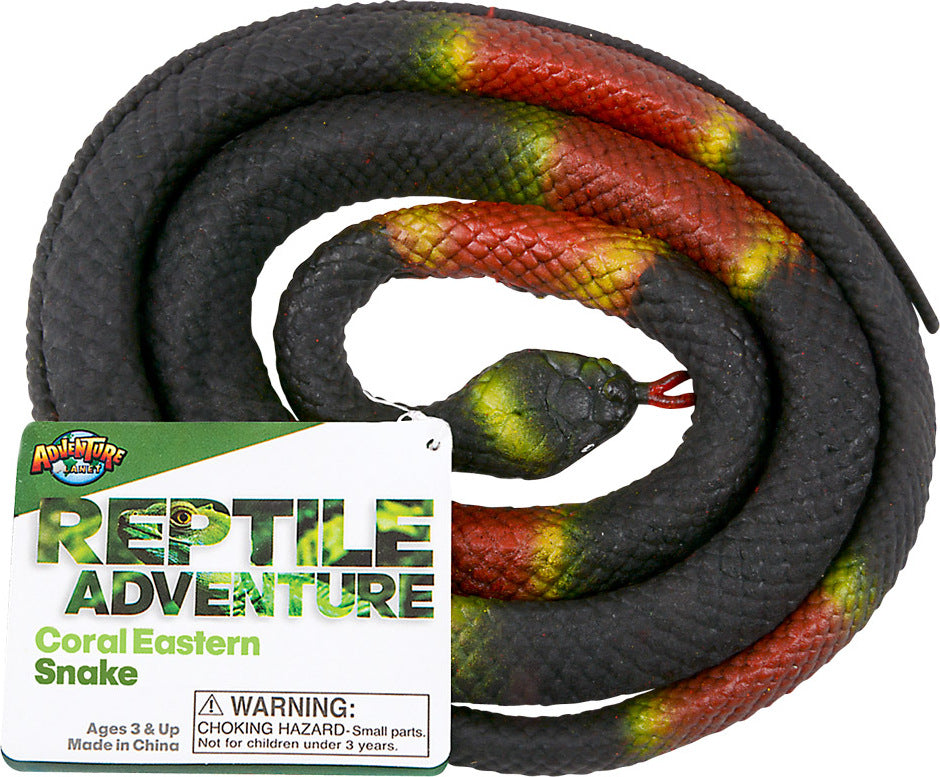 48" Rubber Eastern Coral Snake