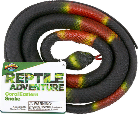 48" Rubber Eastern Coral Snake