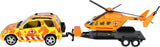 Safari Diecast 4 X 4 Rover And Helicopter