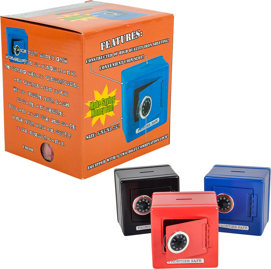 6" Frontier Combination Safe Bank