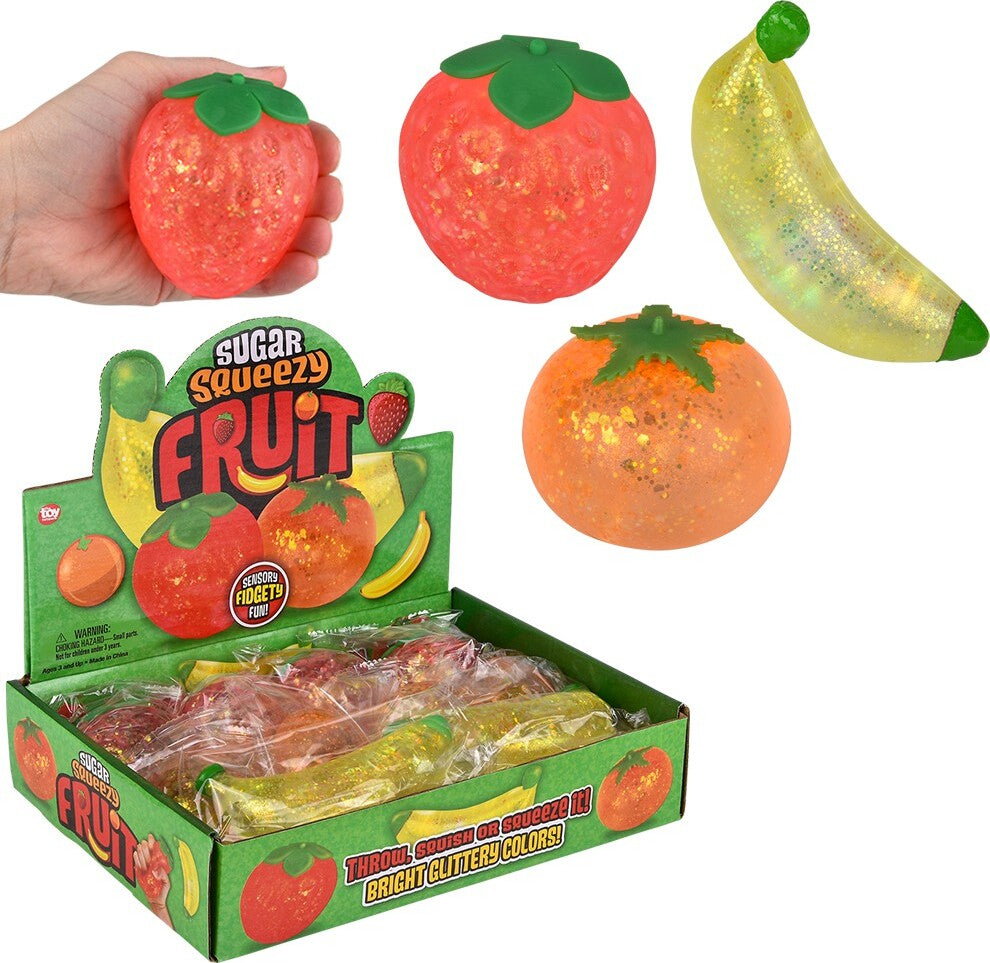 Squeezy Sugar Fruit 2.5"-5" (assorted)