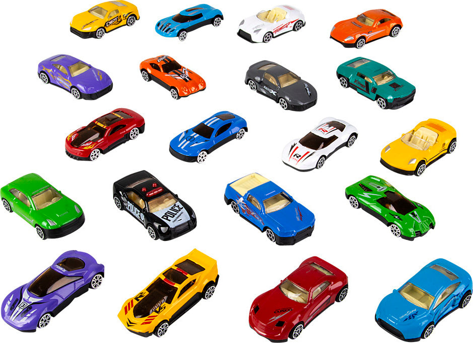 Die-cast Car Tube Set 1:64 Scale