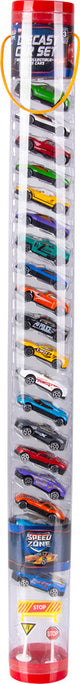 Die-cast Car Tube Set 1:64 Scale
