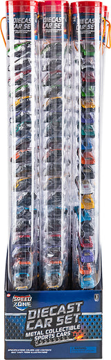 Die-cast Car Tube Set 1:64 Scale