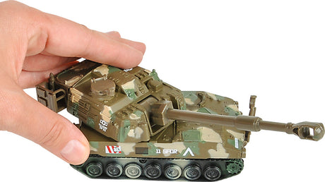 4.5" Die-cast Pull Back Tank