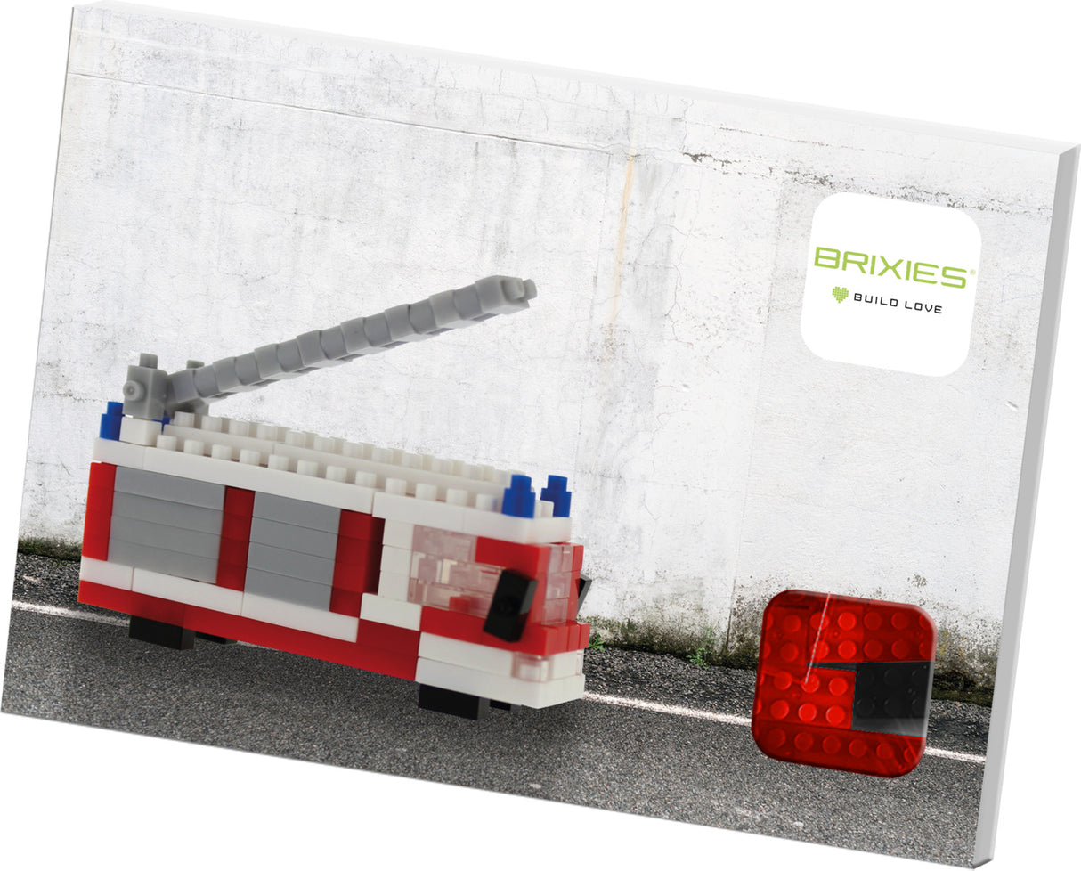 Postcard Fire Truck